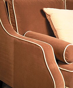 Carolyn Sofa with Contrast Piping