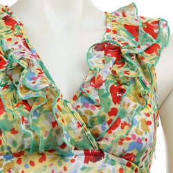 FINAL SALE Teeze Me Junior's Floral Chiffon Dress