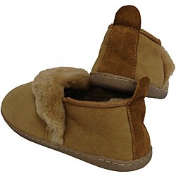 Amerileather Double Faced Shearling Outdoor Travel Slippers