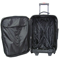 Amerileather 21-inch Leather Brief Carry-on