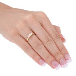 14k Gold 1/4ct TDW Round Diamond Ring (J-K/ I2-I3)