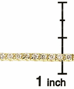 14k Gold 2ct Diamond Tennis Bracelet (K, SI)