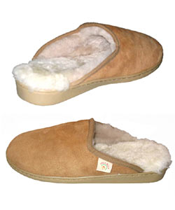 Amerileather Genuine Double Faced Shearling House Slippers