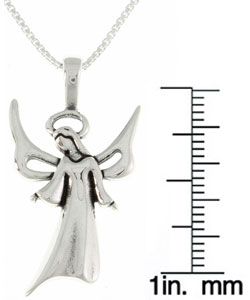 Sterling Silver Angel Necklace