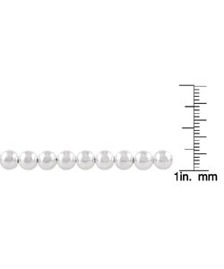 Sterling Silver Bead Bracelet