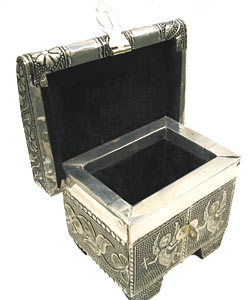 Embossed Angel Jewelry Box (Case of 2)