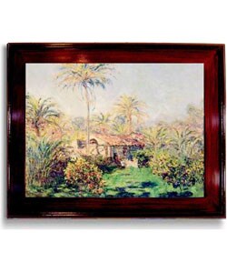 Monet - Bordighera Framed Canvas Art Collection
