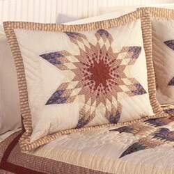 Country Star Patchwork Quilt Set