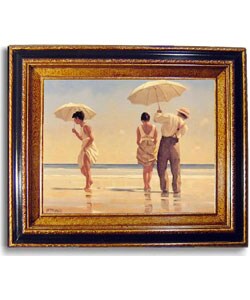 Vettriano - Beaches Framed Canvas Art Collection