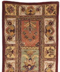 Handmade Classic Bakhtieri Multicolored Wool Rug (2'3 x 8')