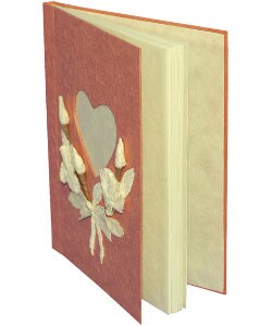 Hearts and Flowers Lotka Paper Diary
