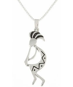 Sterling Silver Kokopelli Pendant