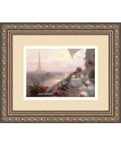 Christa Kieffer Dinner on the Terrace Framed Print