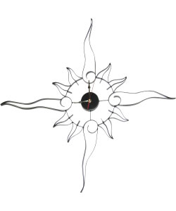 Sunburst Wall Clock