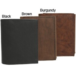 Signature Trifold Genuine Leather Wallet