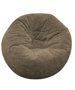 Jumbo Sueded Corduroy Bean Bag