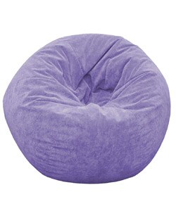 Lilac Sueded Corduroy Jumbo Bean Bag