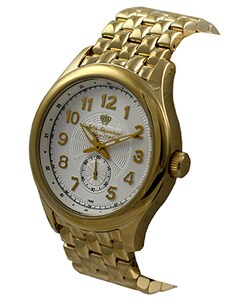 Jules Jurgensen Men's All Stainless Steel Watch