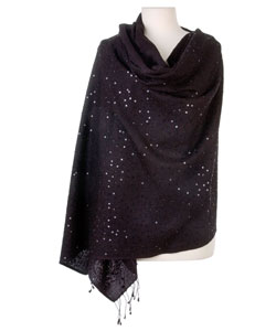 Himalaya Trading Co. Pashmina Sequin Shawl (Pack of 6)