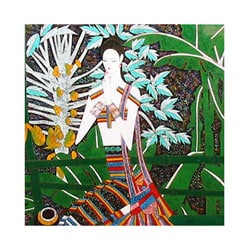 Handmade 'Hope' Art Lacquer Painting (Vietnam)