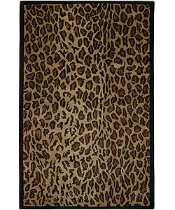Hand-tufted Safari Collection Wool Rug (8' x 11')