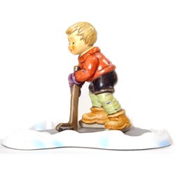Hummel Let's Take To The Ice Figurine