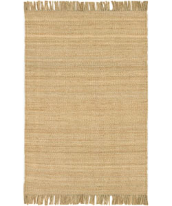 Hand-woven Jute Natural Rug (10' x 13'5)