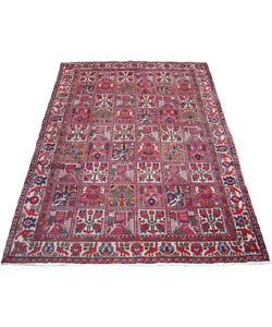 Bakhtiari Hand-knotted Rug - 6.6 x 9.6 (Iran)