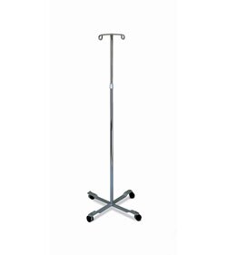 Medline Standard IV Pole for Solution Containers