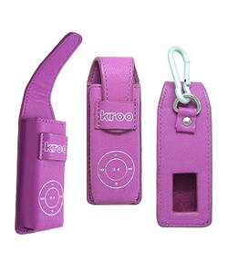 iPod Shuffle Laguna Soft Leather Purple Case