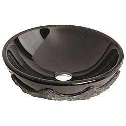 Fontaine Rough Hewn Granite Vessel Sink