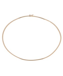 14k Gold 2.5-mm 16-inch Omega Necklace