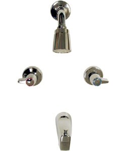 Moen Mini Blade 2-handle Chrome Tub & Shower Set