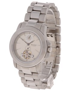 Prague Men's Automatic Grey Dial Stainless Steel Watch