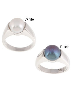 Sterling Silver & Cultured Freshwater Pearl Ring