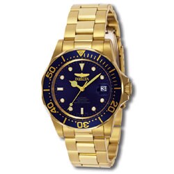Invicta Men's Pro Diver Goldtone Automatic Watch