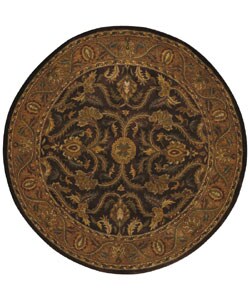 Hand-tufted Jewel Collection Wool Rug (8' Round)