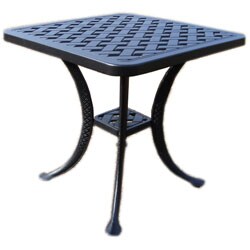Cast Aluminum End Table