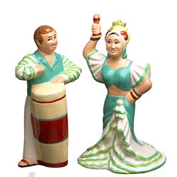 Cuban Beat Salt & Pepper Shakers