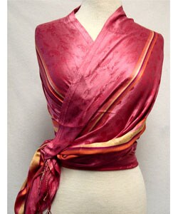 Handmade Silk Shawl (India)