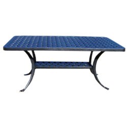 Cast Aluminum Outdoor Coffee Table