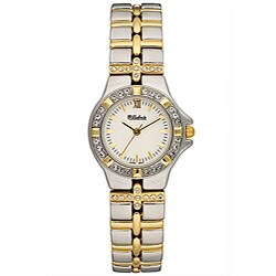 Dufonte by Lucien Piccard Two-tone Crystal Watch