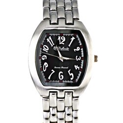 Dufonte by Lucien Piccard Men's Black Dial Watch