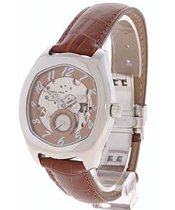 Stuhrling Original Odyssey Skeleton Dial Watch