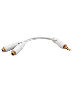 Earbud Splitter for iPod, MP3, CD Players