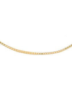 14-kt Yellow Gold 30-inch Box Necklace