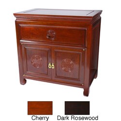 Rosewood Bedside Cabinet (China)