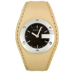 Gucci Women's Swiss Quartz Leather Watch