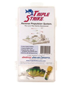 Triple Strike Fishing Lure Sets (Pack of 2)