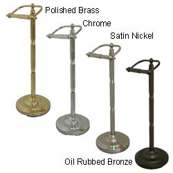 Polished Brass Toilet Paper Holder